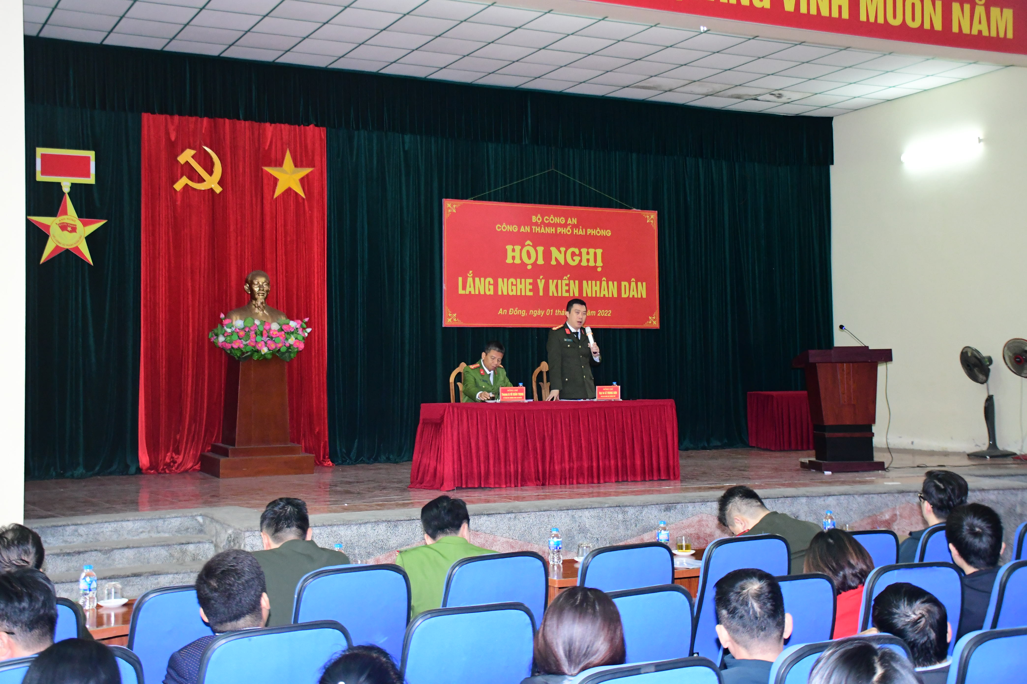 Lắng nghe ý kiến nhân dân tại xã An Đồng, huyện An Dương